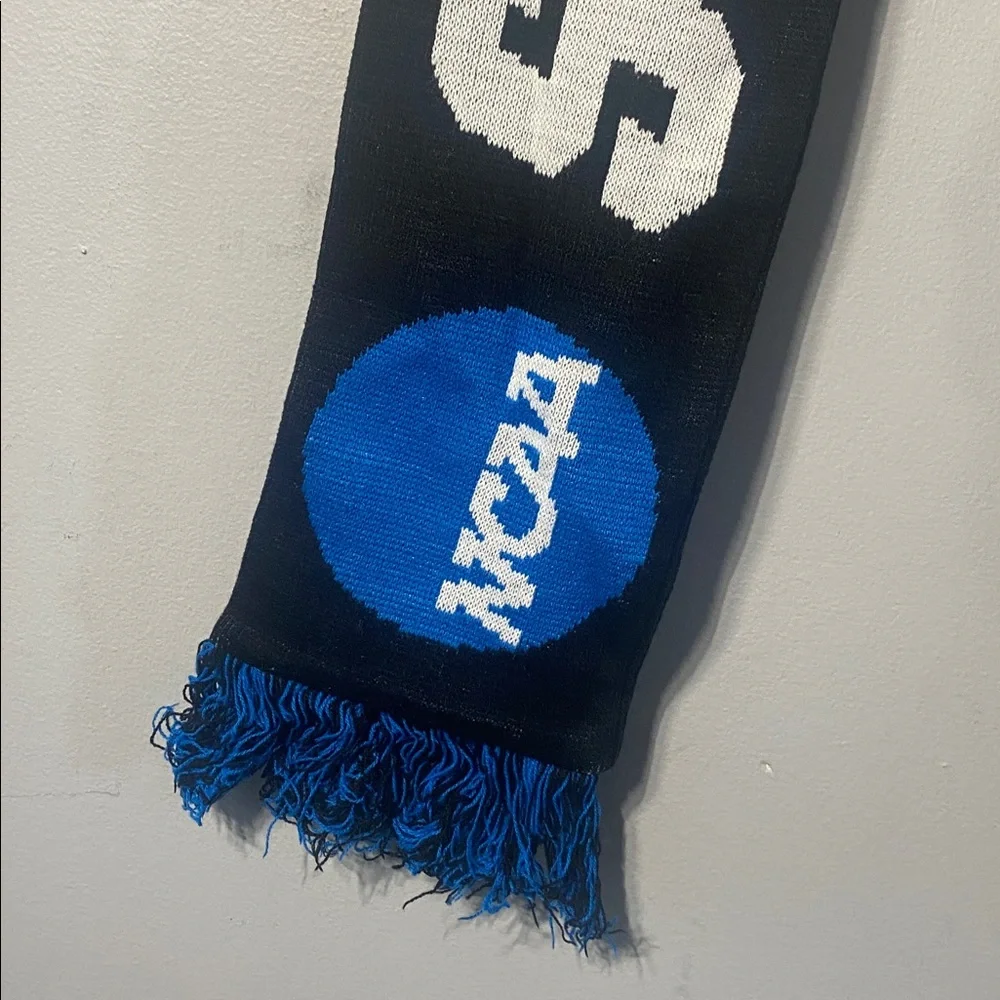 Wilson Blue, Black and White Soccer Scarf 69 inches Long
